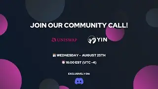 RECAP on YIN Finance CMO Sylvia's appearance on Uniswap