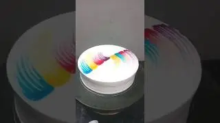 Mix Colour Rainbow cake decorating #shortvideo​ #shortsfeed​ #shorts​ #viralshort​ #youtubeshorts​