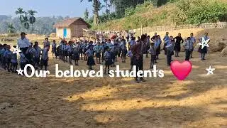 Morning exercise Drill time #School #Short video # Victory English medium school 