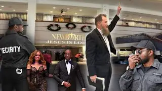 New Birth Church Security Called On Pastor Rebuking Jamal Bryant in Church Lobby