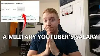 Сколько YouTube заплатил мне в 2019 году | Зарплата военного ютубера
