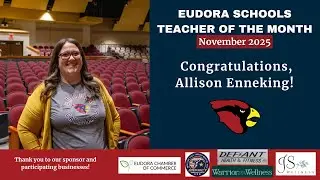 November 2025 - Teacher of the Month: Allison Enneking