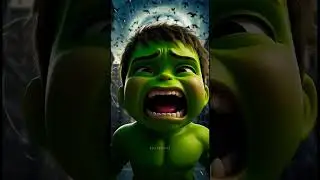 From Cute to Powerful &ndash; Baby Hulk&rsquo;s First Roar#SuperheroShorts#AIAnimation#CinematicShort#ViralShort