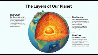 Structure of the Earth | Inside Earth | Best Educational Videos for Kids | Apna Schools English