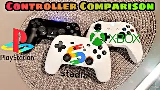 🎮 Controller Comparison: Stadia vs Xbox vs Playstation