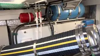 Sunseeker Manhattan 52&rsquo; Engine Room ~ Professional Captain Services, Inc.