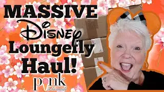 UNBOXING! My MASSIVE Disney Loungefly Haul! From PINK A LA MODE! MUST SEE!