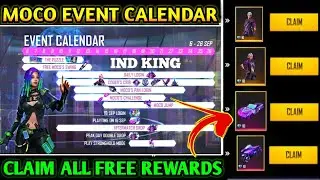MOCO EVENT CALENDAR FULL REVIEW || HOW TO CLAIM ELITE MOCO EVENT FREE REWARDS || FREE FIRE NEW EVENT