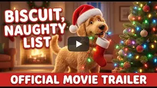 Biscuit Naughty List @vixlai #movies #googleveo3 #pixarstyle