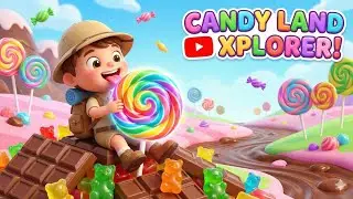 Candies Song|Candies and Chocolate Sweet Delight|Candy Adventure| Nursery Rhyme| Little Kid Explorer