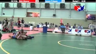 University Nat`ls GR 66 KG / 145.5 lbs: Nick Alvarez vs. James P Hogan