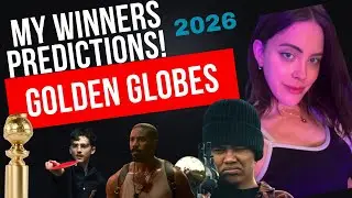 GOLDEN GLOBE PREDICTIONS 2026 | Will One Battle After Another SWEEP? #goldenglobes 