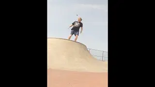 Extreme Footbag Athlete Performs INSANE Stunt at Skate Park