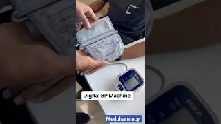 Learn how to check BP at home the right way using a digital BP machine. #shorts #viral