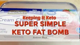 Super Simple Keto Fat Bomb - Keeping It Keto