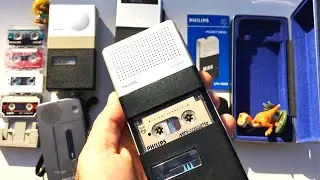 Philips Pocket Memo Mini Cassette Dictaphone Professional RECORDER 293, 388, 398, 0085/15/25, 0185