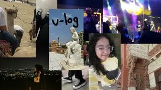 eg travel vlog ep.3 || pyramids, cairo tower, cairokee concert...