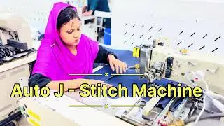 Auto J - Stitch Make Machine #GarmentManufacturing #SewingAutomation #PantProduction