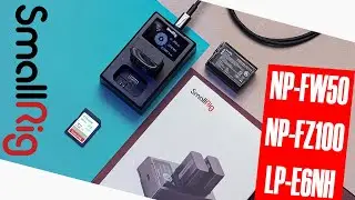 ⚡️⚡️Kit Chargeur +2 batteries SmallRig NP-FW50: une excellente alternative pour ZV-E10 / A6400 ⚡️