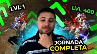 🔥 MINHA JORNADA do LVL 1 at&eacute; LVL 400 no LurathMU Season 20 | MU Online
