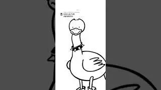 No context but I&rsquo;ll still draw the granny #ducks #randomart