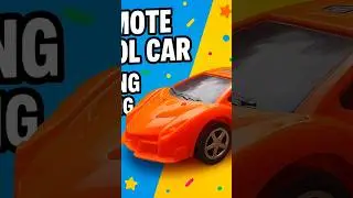 Red colour remote control car #trending #shortsfeed #rccar
