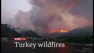 Weather Events 2021 - Wildfires on southern coast update (3) (Turkey) - BBC - 31st July 2021
