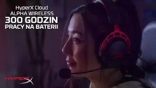 HyperX Cloud Alpha Wireless | Zestaw słuchawkowy dla graczy z baterią na 300 godzin