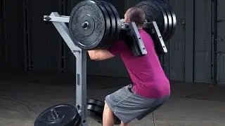 Body-Solid GSCL360 Leverage Squat Calf Machine (BodySolid.com)