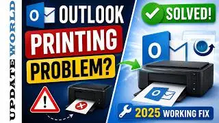 Outlook Printing Problem Solved (2025 Working Fix) || Outlook Print Error? Here&rsquo;s How to Fix It Fast