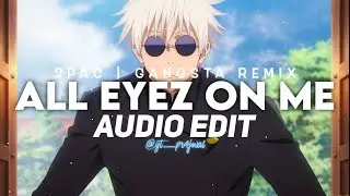 ALL EYEZ ON ME (Gangsta Remix) - 2Pac [edit audio] - (Copyright Free)