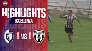 Calcio Eccellenza – Carbonia Calcio 1939-Polisportiva Ossese 1-1 (Highlights)
