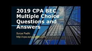 Question &ndash; 34 | CPA | BEC Review | BEC Exam |  Area &ndash;III, Cost of capital