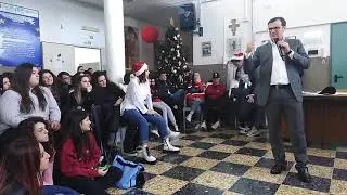Il discorso del Preside Di Pasquali a conclusione della Settimana dello Studente.