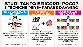 Strategie di apprendimento profondo: tecniche per lo studio efficace secondo le Neuroscienze