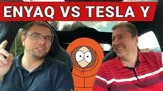 Škoda Enyaq Coupe RS iV versus Tesla Model Y