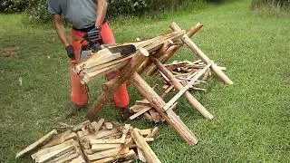 Sawbuck in action