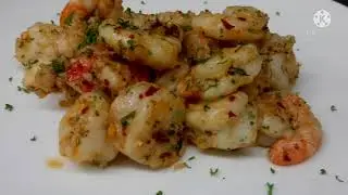 Easy Butter Garlic Prawns Recipe At Home | Shrimp Recipe | How To Make Butter Garlic Prawns Recipe|