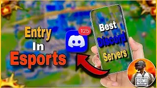 How to join BGMI esports in 2025 | Top 5 Discord Servers | How to join T3,T2,T1 customs in BGMI | 