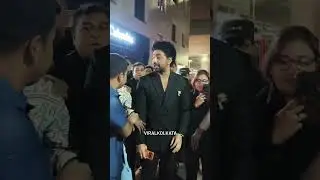 Megastar #Dev came to the grand trailer launch of 'Man Mane Na'. #trailerlaunchevent #music #love...