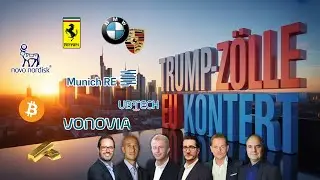 Handelsz&ouml;lle belasten: DAX, Gold, Bitcoin, Vonovia, BMW/Porsche, Munich Re, Infineon, EURUSD, UBTECH