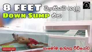How to make a sump tank | 4ft sump tank for my 8ft Aquarium - #VLOG_20 | The Fishyflex