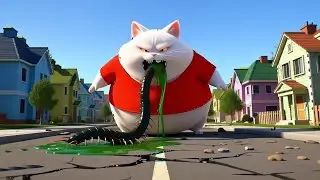 🐛AI Cat Story: The Kitten Was Attacked By Insects While It Was Sleeping Soundly #catstory#aicat