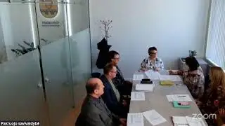 Pakruojo rajono savivaldybės infrastruktūros plėtros rėmimo programos komisijos posėdis