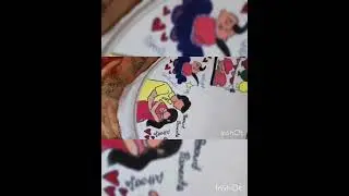💖👣Painting outline👣💖#explore#art#love#viral#drawing#video#edit#song#youtube#new#footprints#trending