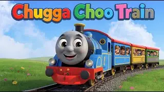 Песенка про паровозик Чугга 🚂 | Детские песенки | Детские песенки 3D