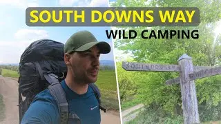 Solo WILD CAMPING And Backpacking The South Downs Way I Testing Out The 3F UL Gear Floating Cloud 2