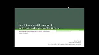 Requirements on the Import and Export of Plastic Scrap