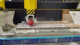 STYLECNC CNC Stone Cutting Bridge Saw Machine Graite Marble Cutting Router