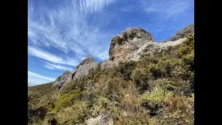 Mount Somers track, Day 1, Sharplin Falls carpark - Pinnacles hut - Woolshed Creek hut